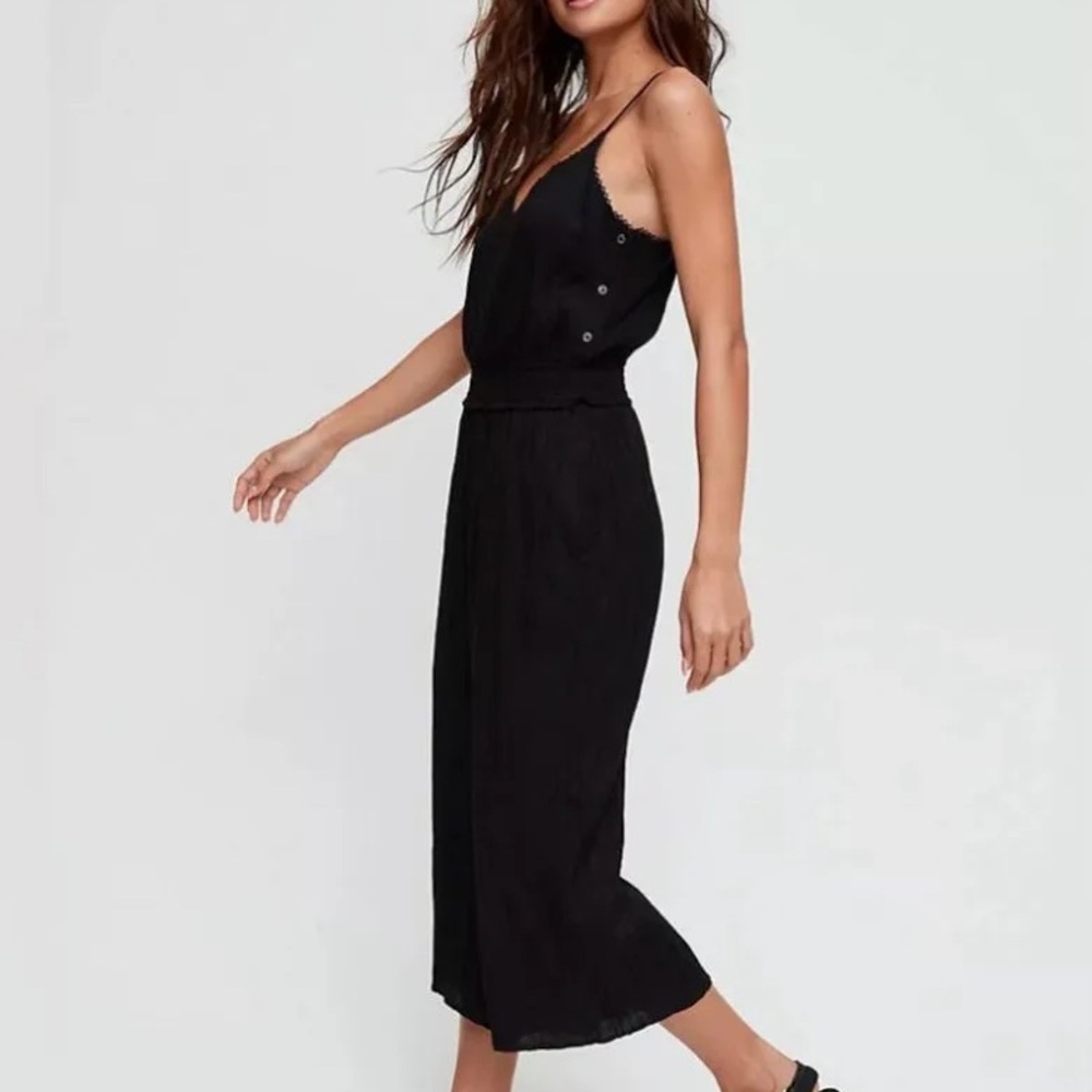 Aritzia Wilfred Irene Black Jumpsuit - Picture 2 of 6